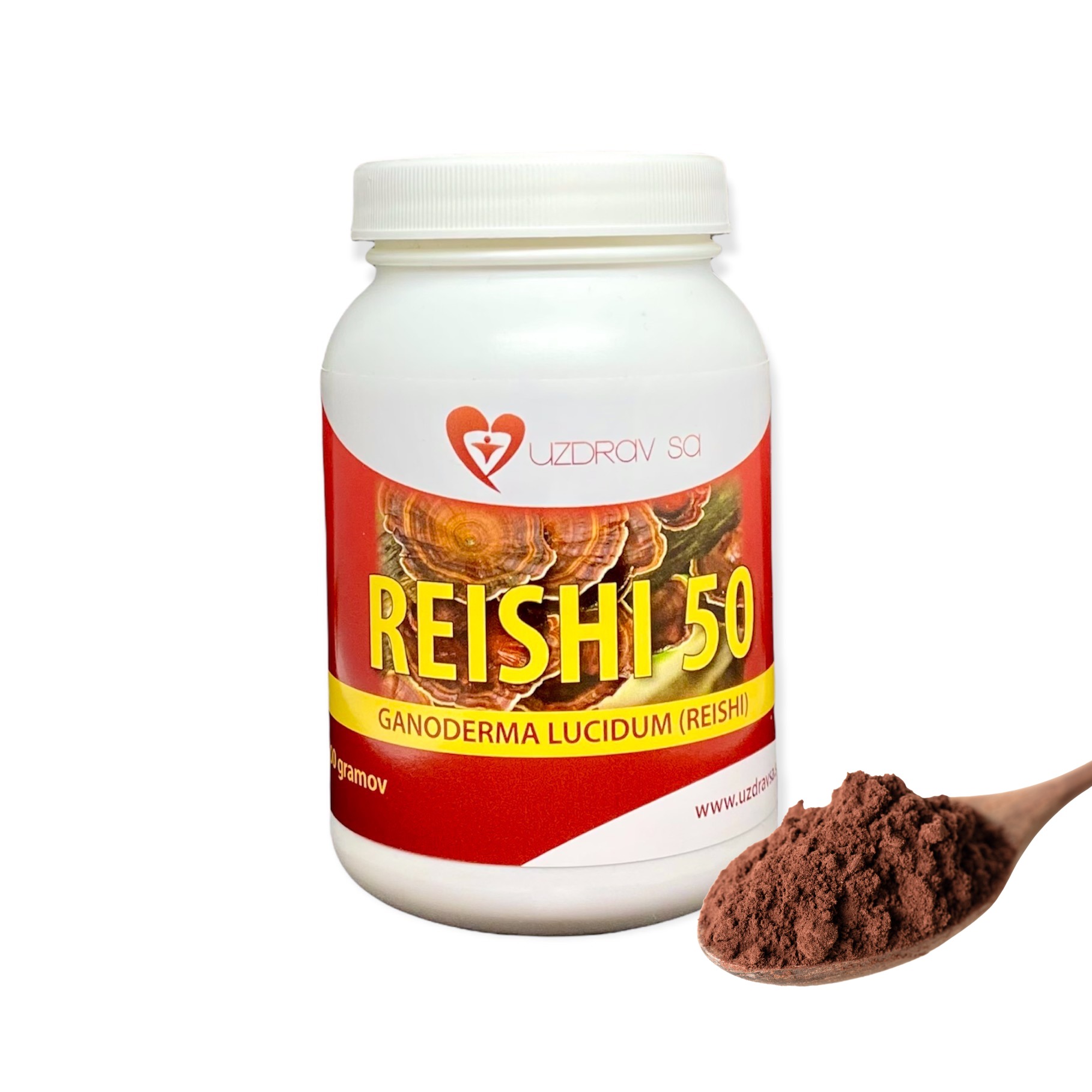 Reishi huba 50 - 100 g prášok (50%polysacharid)